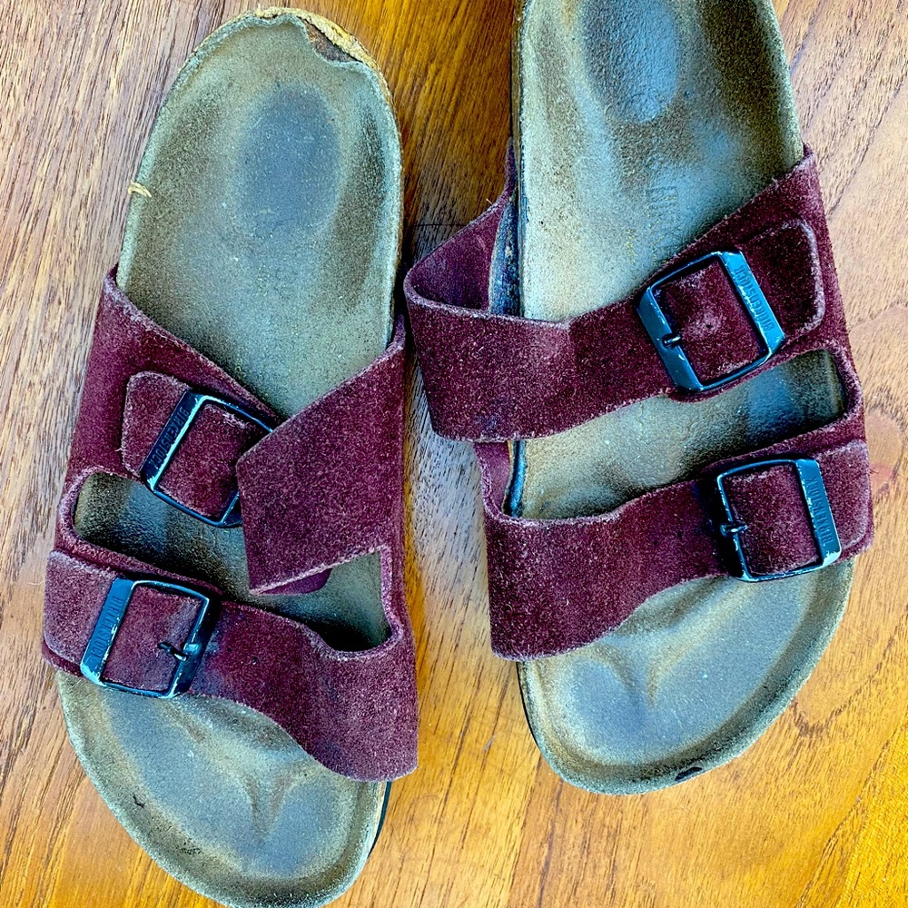 Women’s Maroon Birkenstock in 39 EU